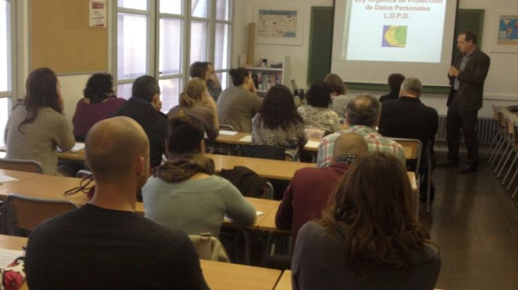 Un instant del curs celebrat pel Servei de Creació d’Empreses