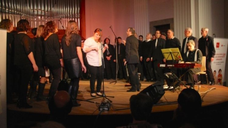El concert tenia com objectiu recollir fons pel programa d'alimentació infantil © ACN