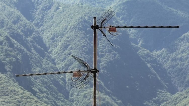 Dues antenes de televisió © Fabio Rava/Flickr