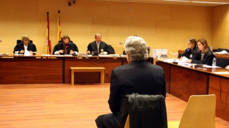 L'acusat, Jose Luis G., al banc dels acusats © ACN