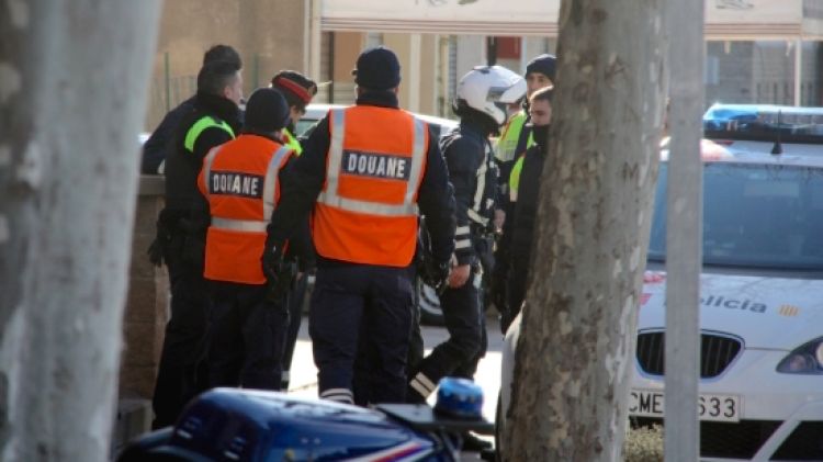 Moment de la detenció del fugitiu © ACN