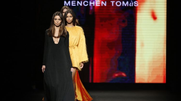 Menchén Tomás ha omplert de sensualitat la jornada © 080 Barcelona Fashion