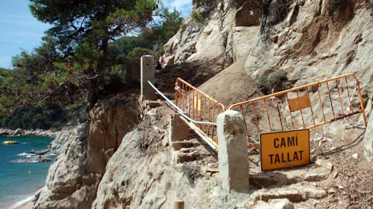 Una de les actuacions té a veure amb la millora del camí de ronda (arxiu)