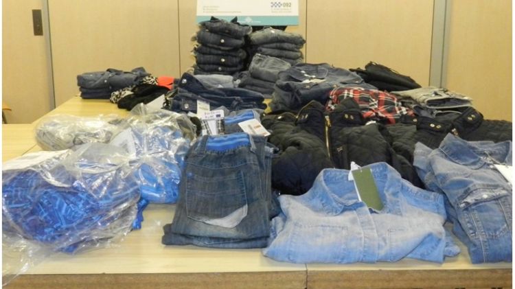 La roba recuperada per la Policia Municipal de Girona arriba pràcticament als 3.000 euros