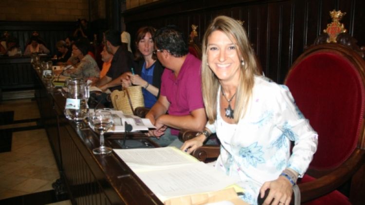 La regidora Glòria Plana s'incorporarà a la llista de CiU a Girona © ACN