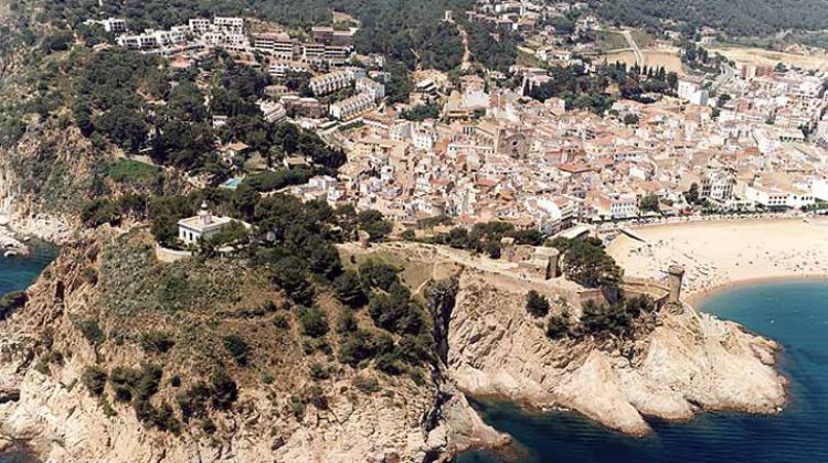 Imatge aèria de Tossa de Mar © AG