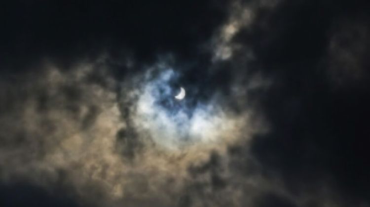 Un instant de l'eclipsi © Marta Barragan