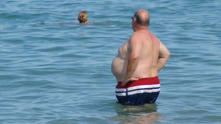 Un home amb obesitat © Romain Pittet