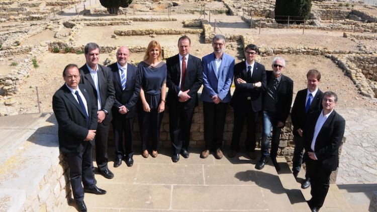 Presentació de Marca Empordà avui a les ruïnes d'Empúries