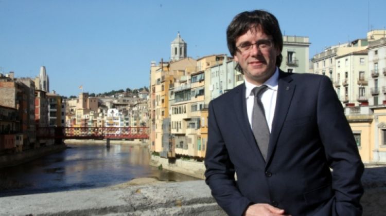 Carles Puigdemont es torna a presentar com a alcaldable de CiU per tercera vegada © ACN