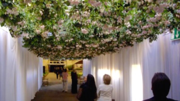 L'entrada al festival Floraliën de Gent, que cada edició rep uns 250.000 visitants © ACN