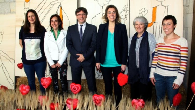 Els candidats abans del debat © ACN