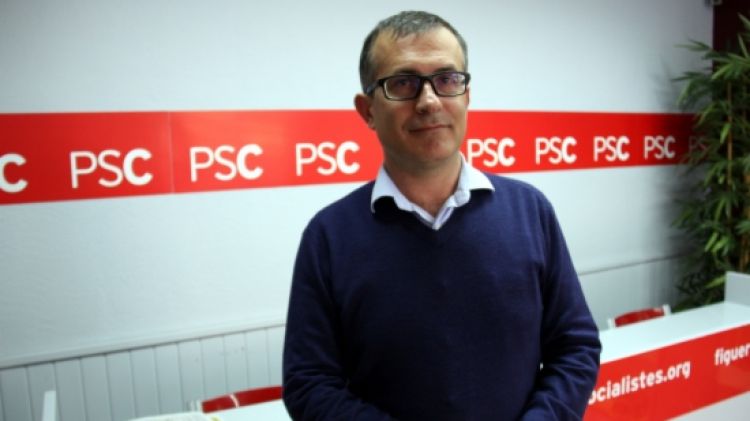 El candidat del PSC per Figueres, Pere Casellas © ACN