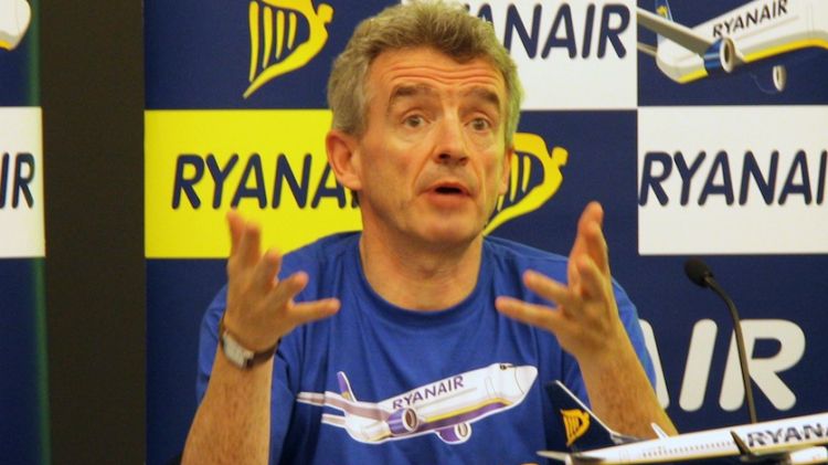 El president de Ryanair, Michael O'Leary (arxiu)