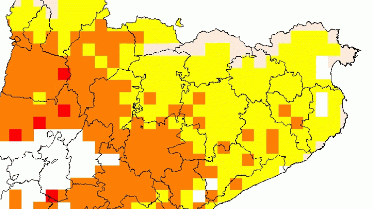 El mapa de riscos per avui