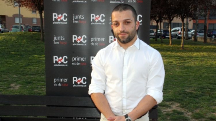 El candidat de PxC a Salt, Sergi Fabri © ACN