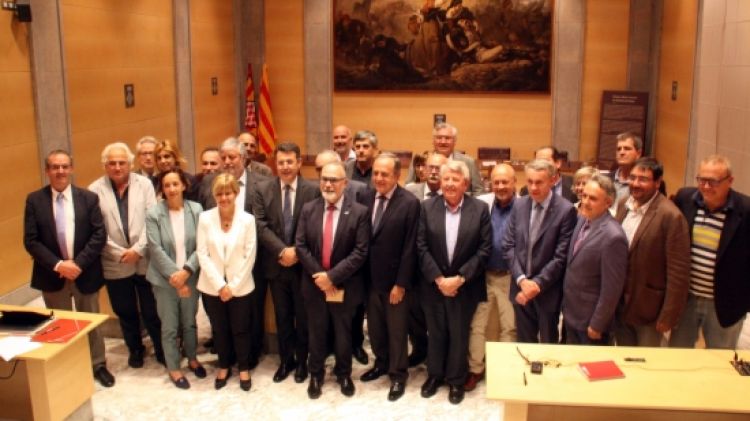 Foto de família l'últim ple del mandat © ACN