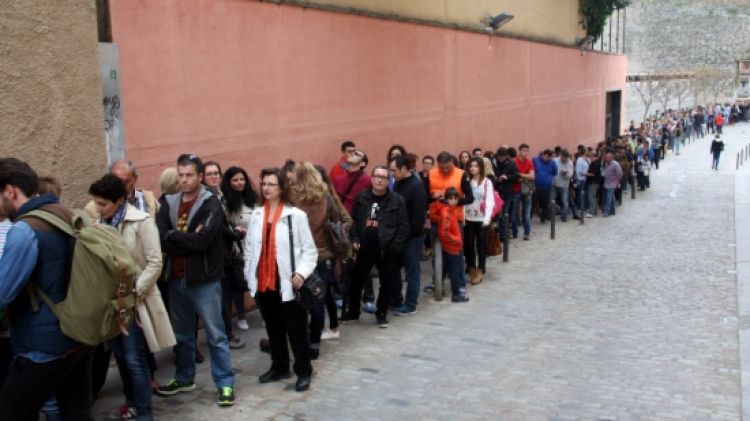 El darrer càsting a Girona fou el de 'Nueve apellidos vascos' (arxiu) © ACN