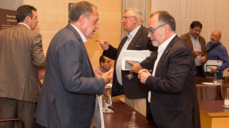 Joan Giraut i Jaume Torramadé, els dos presdients d'aquest mandat © Martí Artalejo/ACN
