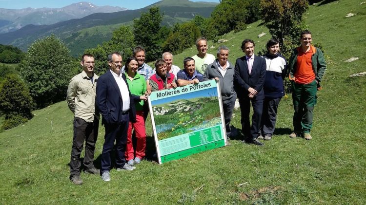 Presentació dels resultats dels projecte que s'ha fet aquest dijous a Pardines © Miquel Millan