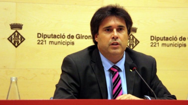 El president de la Diputació de Girona, Pere Vila © ACN