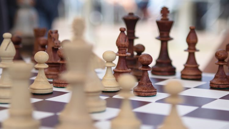 Un tauler d'escacs © Remco Wighman