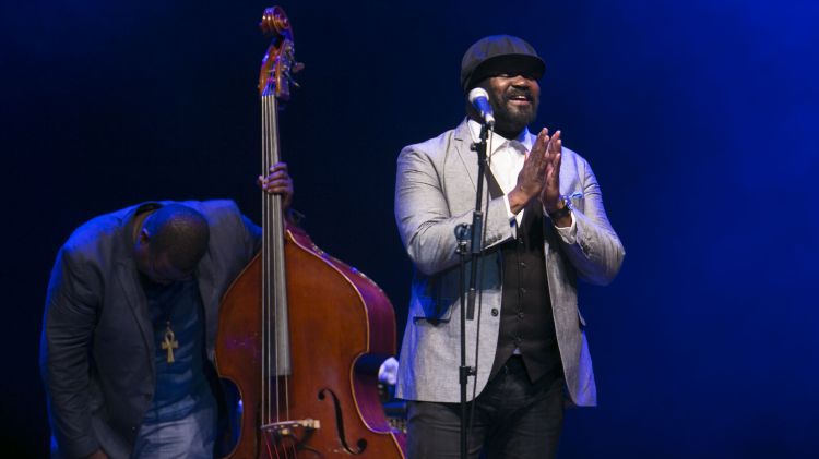 Gregory Porter, ahir a Peralada © Miquel González / Shooting