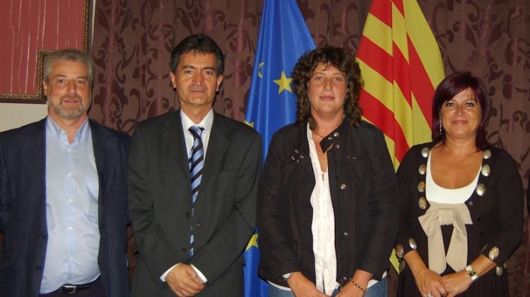 Membres de l'Ajuntament de Ripoll i Figueres © ACN