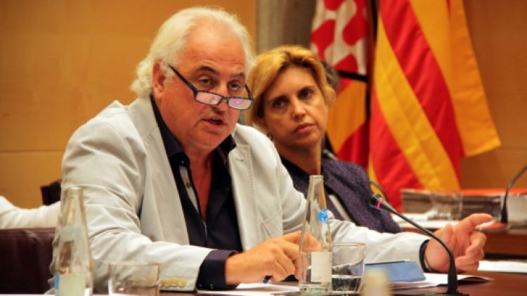 El president del Dipsalut, Josep Maria Corominas, aquest matí © ACN