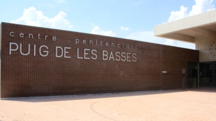 Façana de la presó del Puig de les Basses © ACN