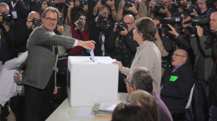 Artur Mas participant del 9N (arxiu) © ACN