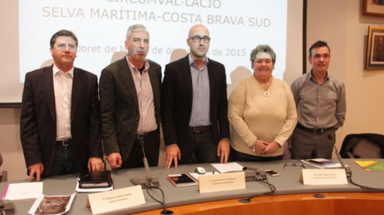 Els representants de Lloret de Mar, Blanes, Tossa i Tordera © ACN