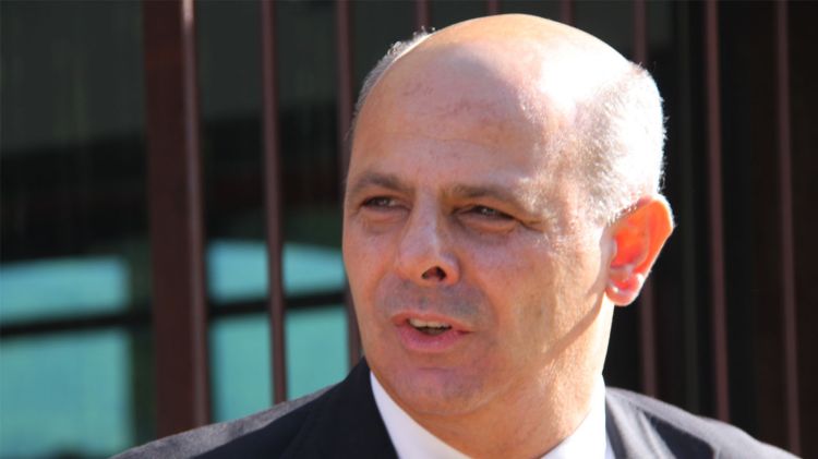 El secretari general d'Interior aquest diumenge a Amer © ACN