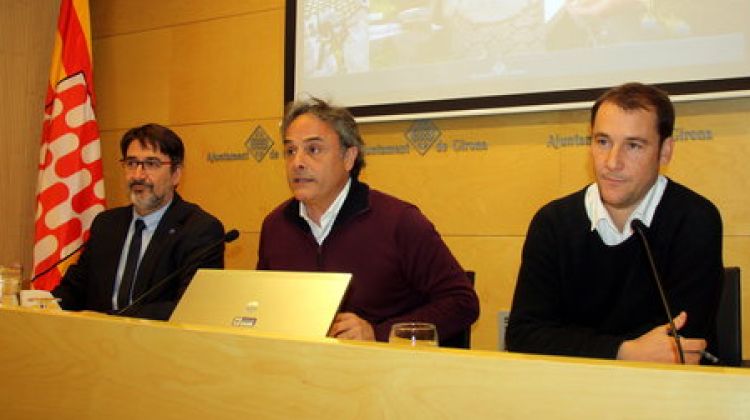 D'esquerra a dreta: Ramon Moreno, Carles Ribas i Ignasi Rodríguez-Roda © ACN