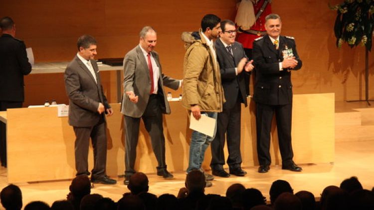 Entrega de distincions a la Policia Municipal de Girona © ACN