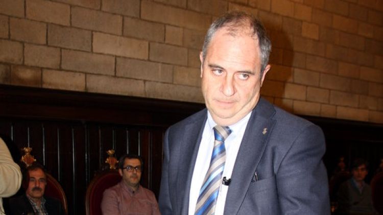 Albert Ballesta prometent el càrrec per segona vegada (arxiu) © ACN