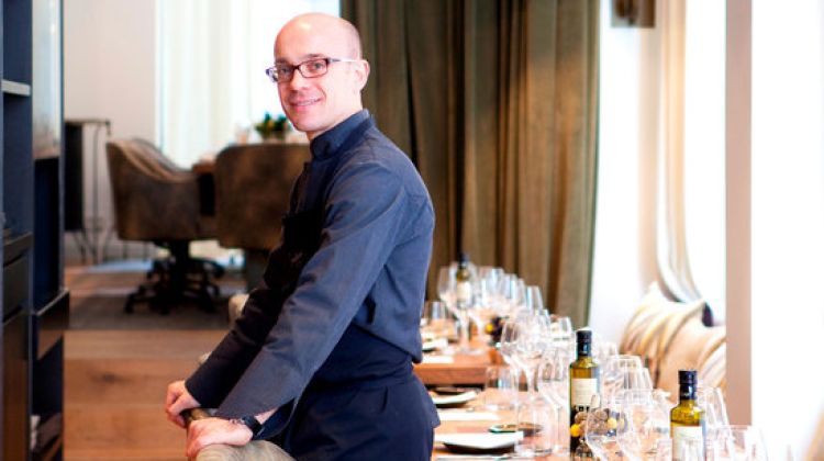 El xef gironí Marc Gascon, en una imatge al restaurant Informal de Barcelona © ACN