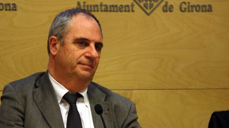 L'alcalde de Girona, Albert Ballesta, aquest matí © ACN