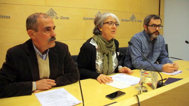 Pere Albertí, Maria Mercè Roca i Martí Terés © ACN