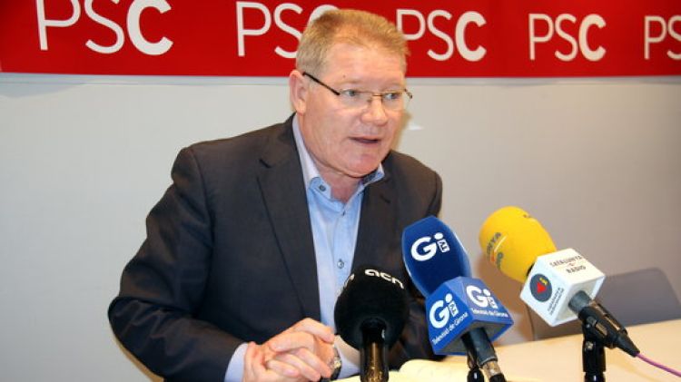 El primer secretari del PSC gironí, Juli Fernández © ACN