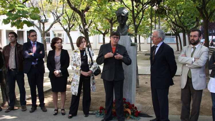Girona s'ha sumat en els actes de commemoració del 70è aniversari de l'afusellament de Lluís Companys © ACN