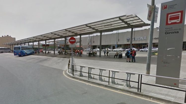 Actual estació d'autbusos de Girona