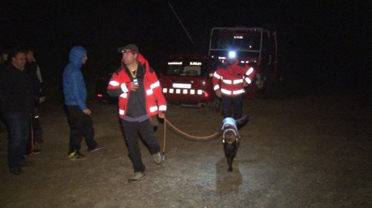 Els Bombers buscant l'home desaparegut © Olot TV