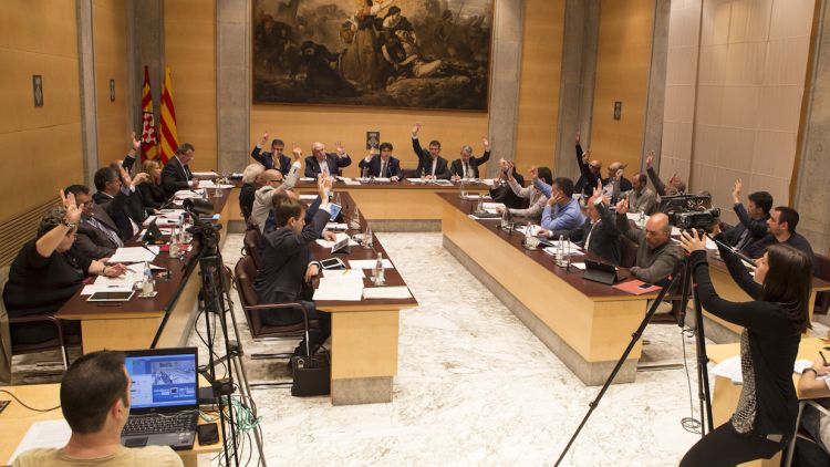 El ple s'ha celebrat aquest matí © Martí Artalejo