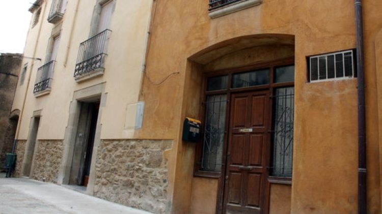 Façana de l'habitatge assaltat © ACN