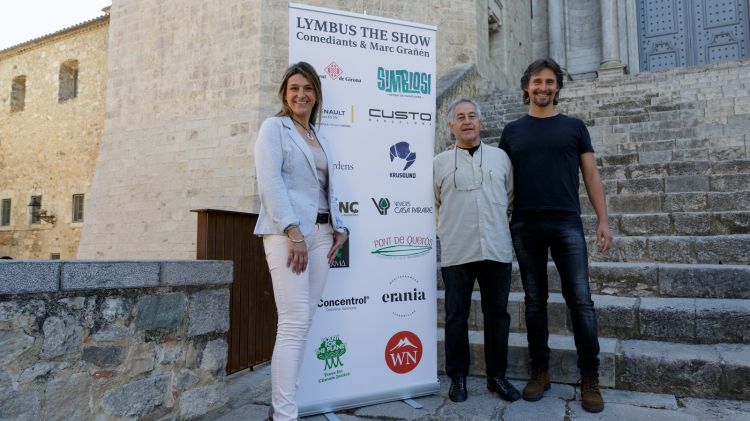 Presentació a les escales de Sant Feliu © Aj. de Girona