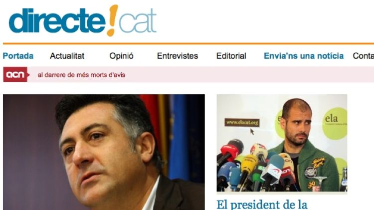 Directe!cat estrena avui el reproductor del programa 'vist i no vist' © AG