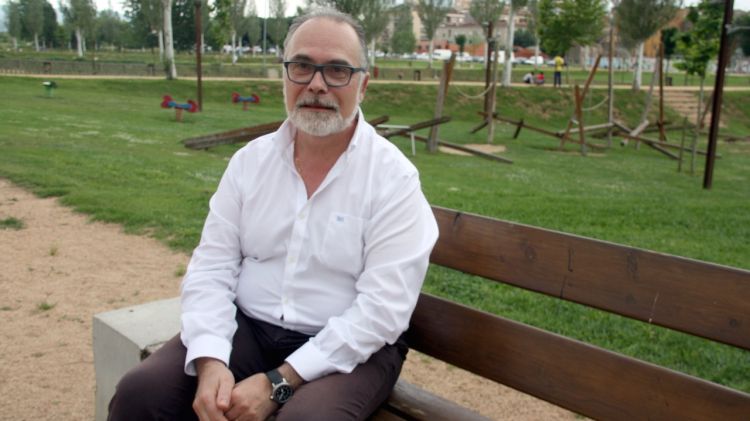L'expresident de la Diputació de Girona, Jaume Torramadé, al parc Monar de Salt © ACN