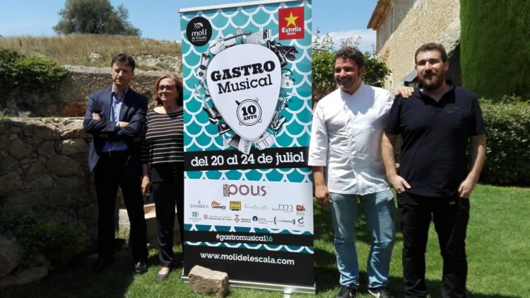 Els impulsors del festival Gastromusical © ACN