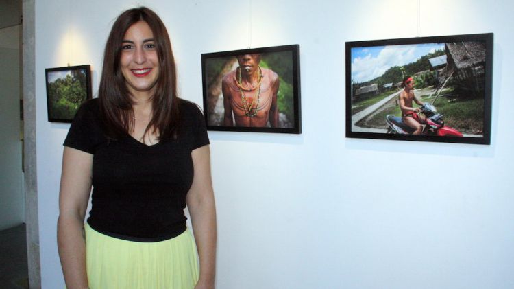 La guanyadora del premis Joves Fotògraf(e)s © ACN
